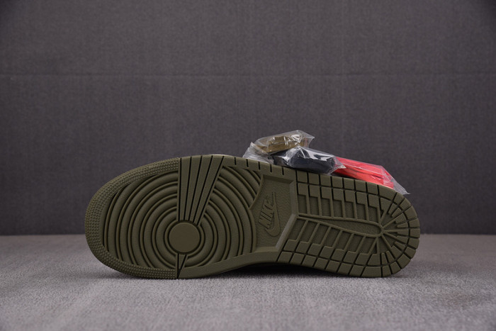 travis scott x air jordan 1 low og olive dz4137-106