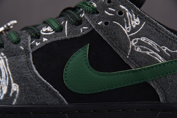 there skateboards x nike sb dunk low hf7743-001