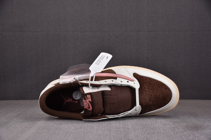 travis scott x air jordan 1 low og "dark pony" dz4137-206