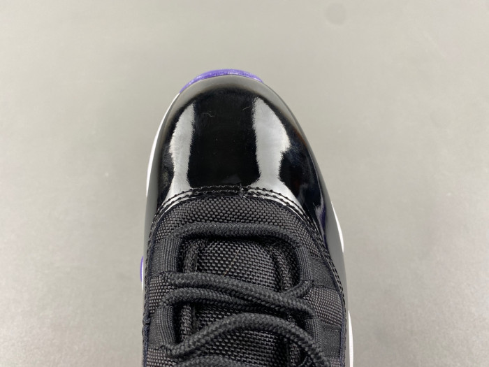 air jordan 11 retro white/black/purple ct8812-999