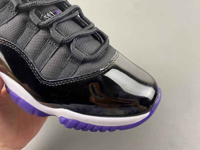 air jordan 11 retro white/black/purple ct8812-999