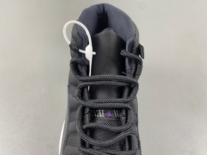 air jordan 11 retro white/black/purple ct8812-999