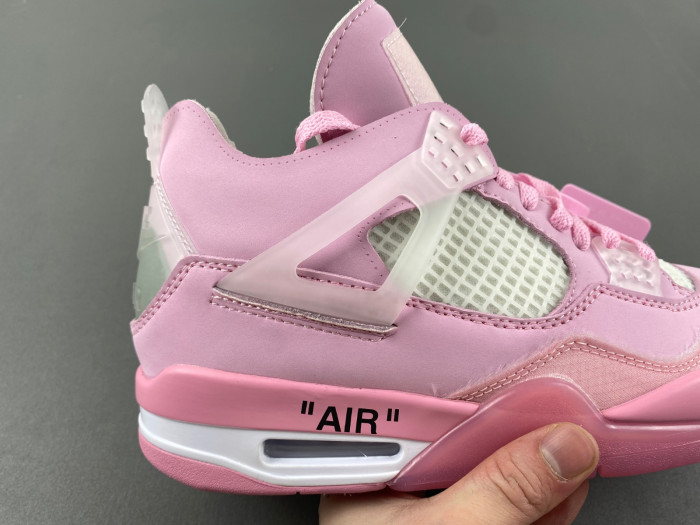 jordan 4 retro x ow pink