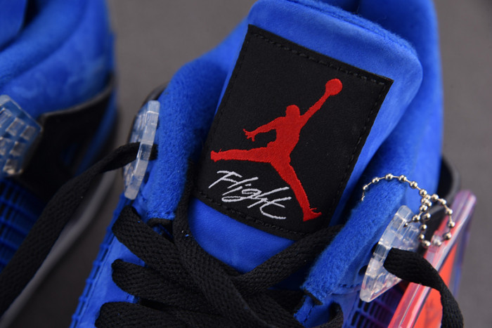 air jordan 4 retro eminem encore black/blue/grey