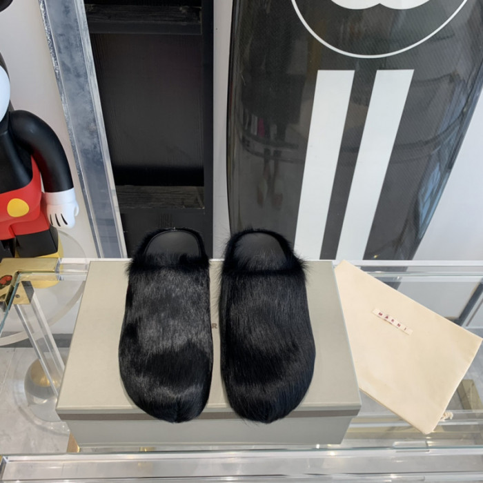 marni fussbett sabot loafers