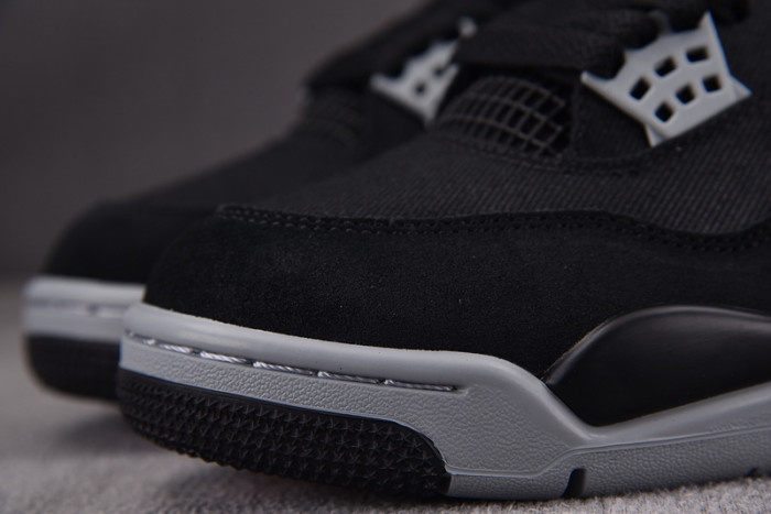 air jordan 4 "black canvas" dh7138-006