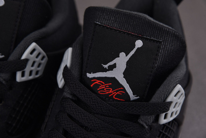 air jordan 4 "black canvas" dh7138-006