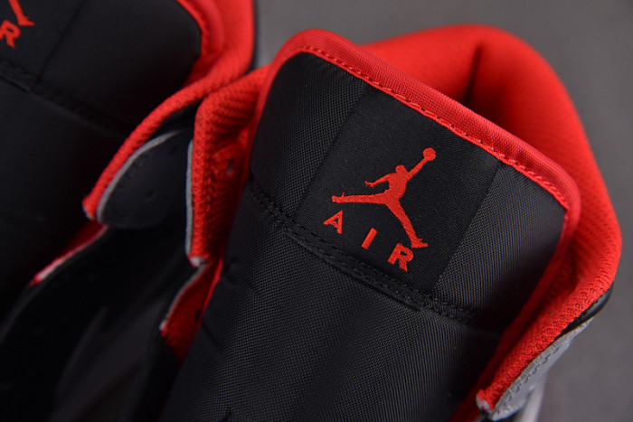 air jordan 1 mid shadow fire red dq8426-006