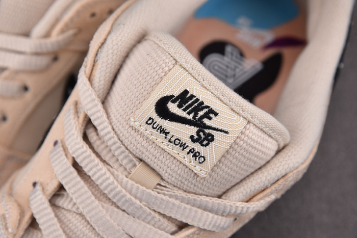 albino & preto x nk dunk sb low pro qs“pearl white”  fd2627-300