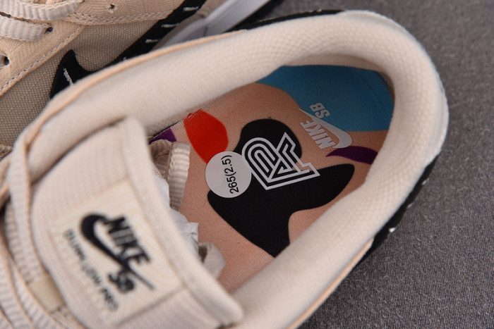 albino & preto x nk dunk sb low pro qs“pearl white”  fd2627-300