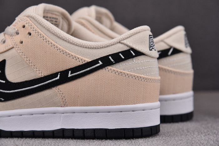 albino & preto x nk dunk sb low pro qs“pearl white”  fd2627-300