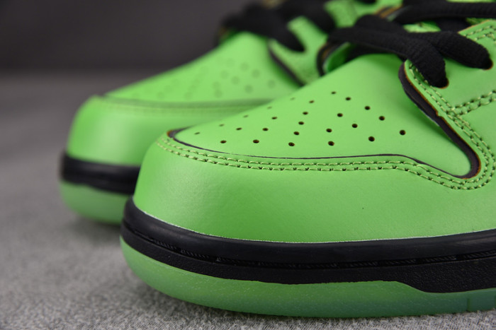 nike sb dunk low the powerpuff girls buttercup  fz8319-300