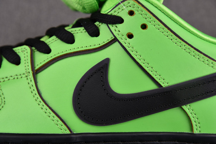 nike sb dunk low the powerpuff girls buttercup  fz8319-300