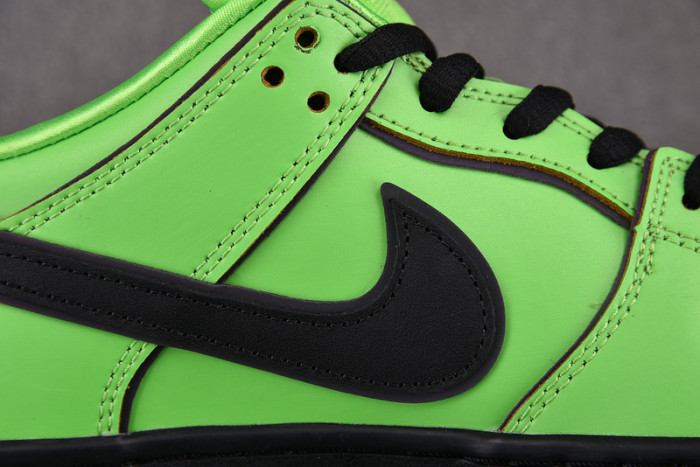 nike sb dunk low the powerpuff girls buttercup  fz8319-300