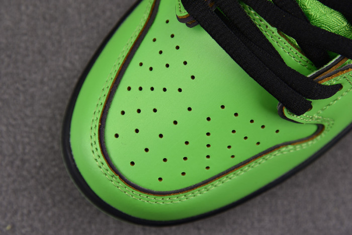 nike sb dunk low the powerpuff girls buttercup  fz8319-300