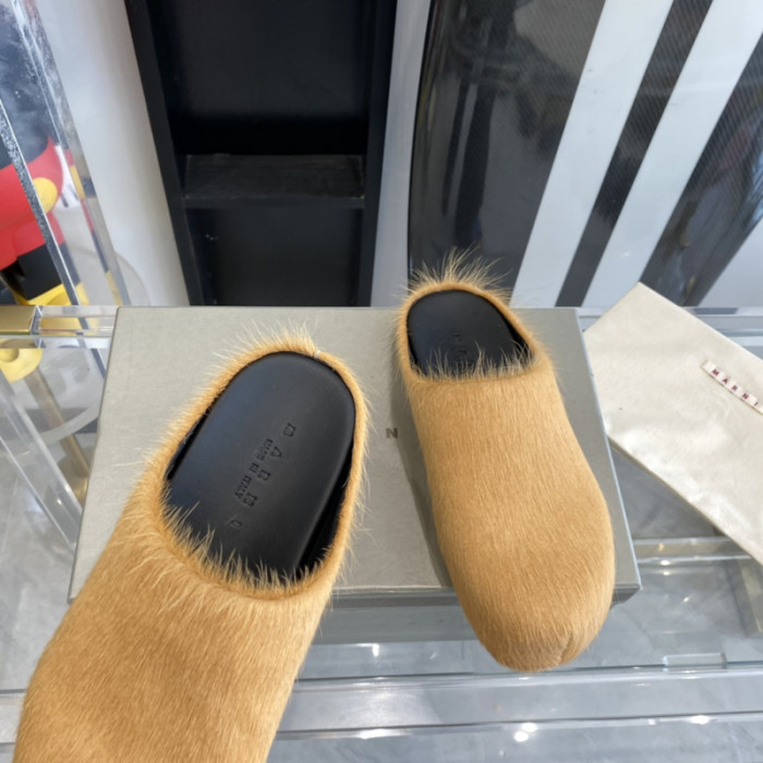 marni fussbett sabot loafers