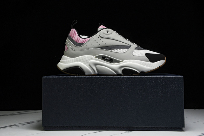 d10r homme b22 trainer sneaker（di0r b22 pale pink grey）