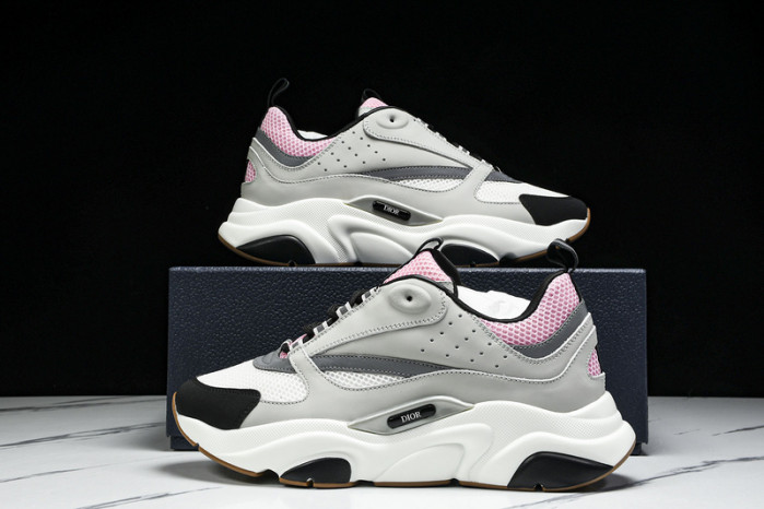 d10r homme b22 trainer sneaker（di0r b22 pale pink grey）