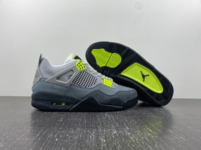 air jordan 4 retro se neon ct5342-007