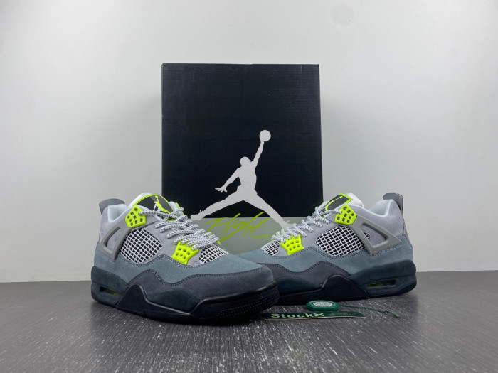 air jordan 4 retro se neon ct5342-007
