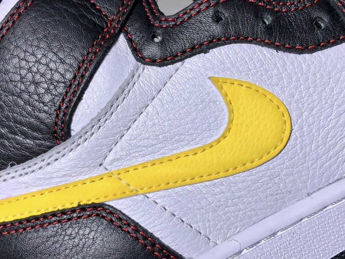 air jordan 1 defiant white black gym red tour yellow cd6579-071