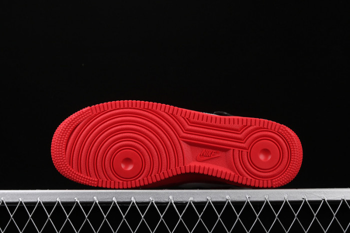 air force 1 mid utility university red  804609-605