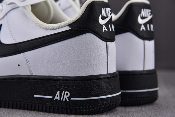 nike air force 1 low white black midsole - ck7663-101