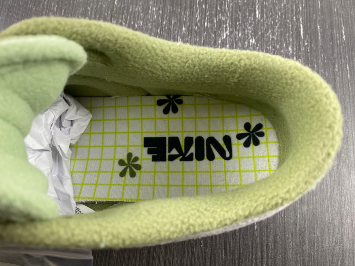 nike dunk low "fleece green" dq7579-300