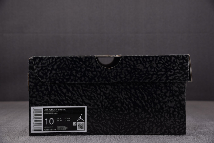 air jordan 3 “midnight navy” ct8532-140