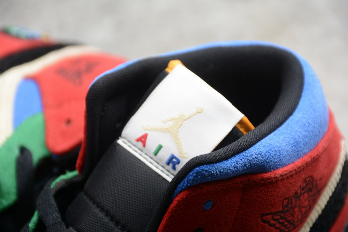 jordan 1 mid se fearless blue the great  cu2805-100