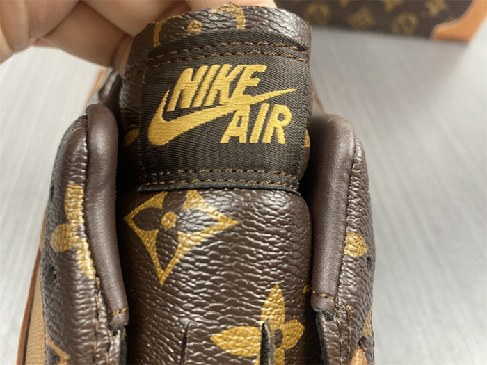 air jordan 1 ofw-louiv low  (with case)