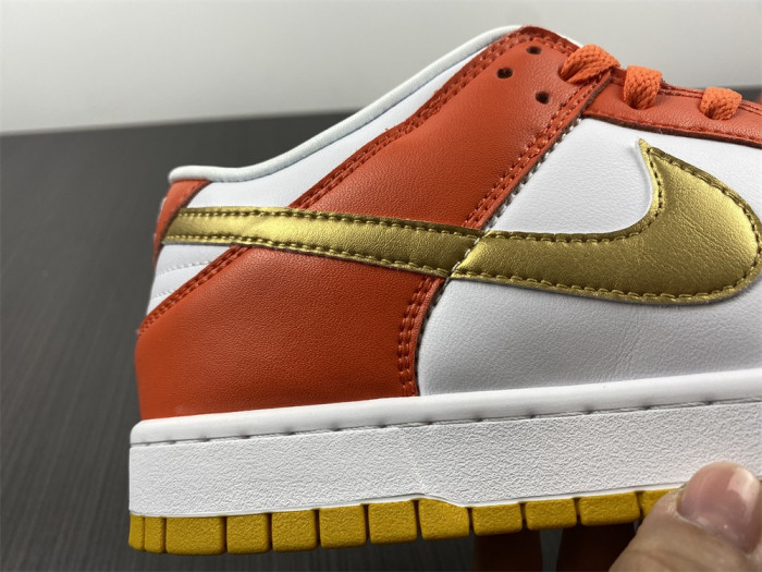 nike dunk low golden orange - dq4690-800