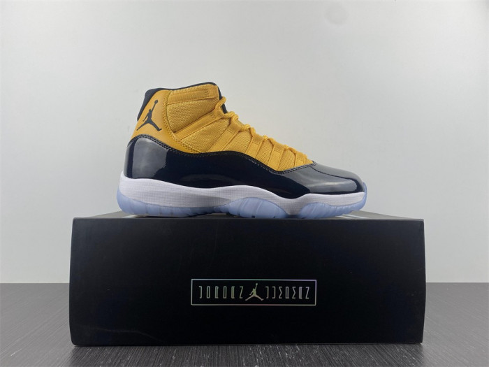 pk god jordan 11 retro black yellow,-ct8012-118