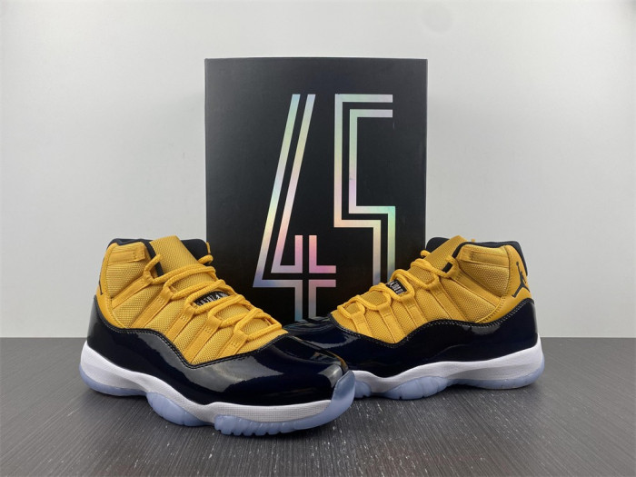 pk god jordan 11 retro black yellow,-ct8012-118