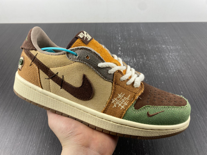 jordan 1 retro low og zion williamson voodoo  dz7292-200