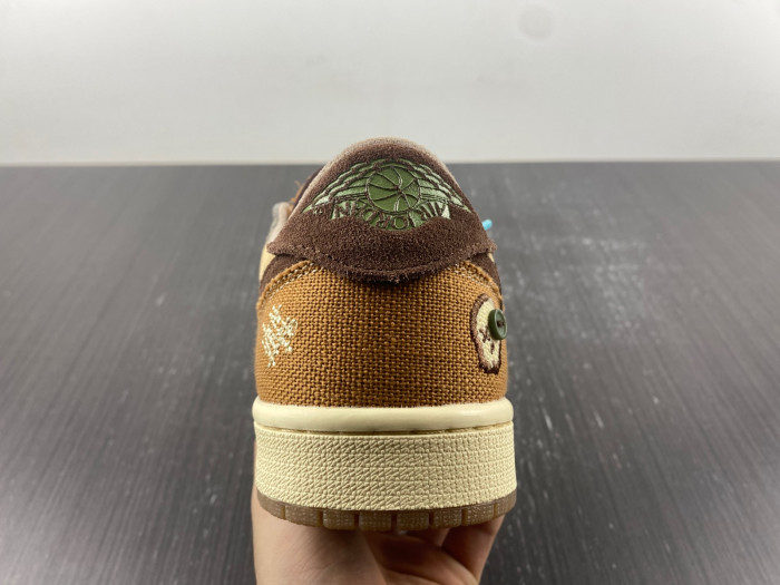 jordan 1 retro low og zion williamson voodoo  dz7292-200