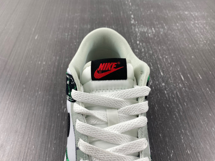 nike dunk low tartan plaid - dv0827-100