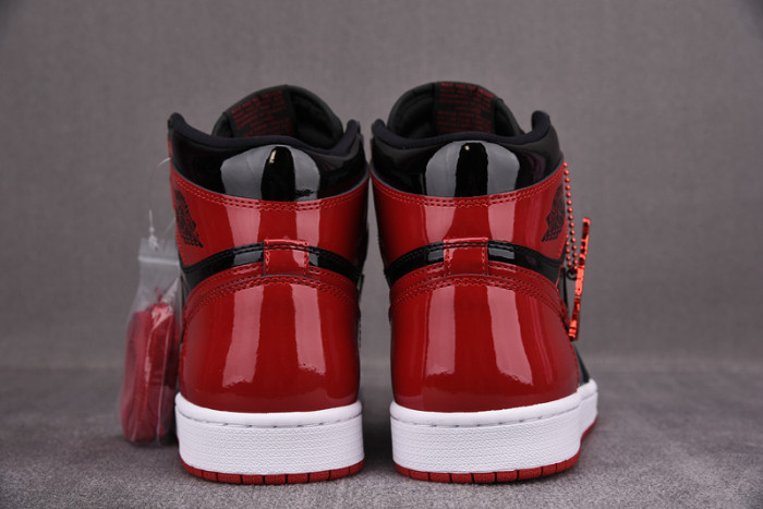 air jordan 1 bred patent leather 555088-063