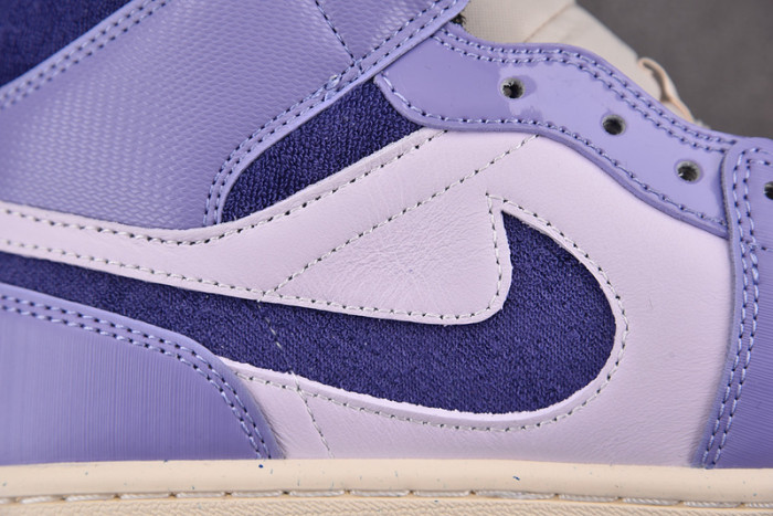 wmns air jordan 1 mid“purple chenille” dz3745-500