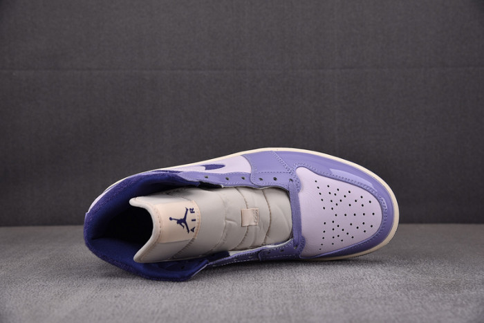 wmns air jordan 1 mid“purple chenille” dz3745-500