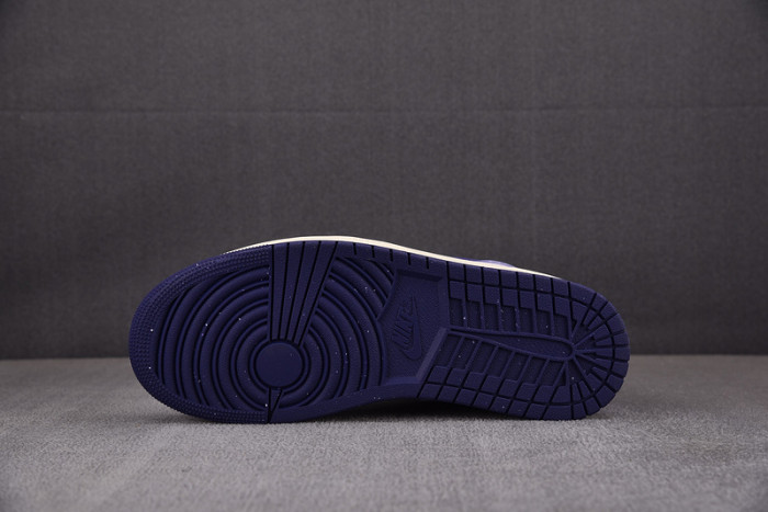 wmns air jordan 1 mid“purple chenille” dz3745-500