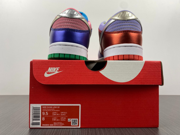 nike dunk low sunset pulse  - dn0855-600