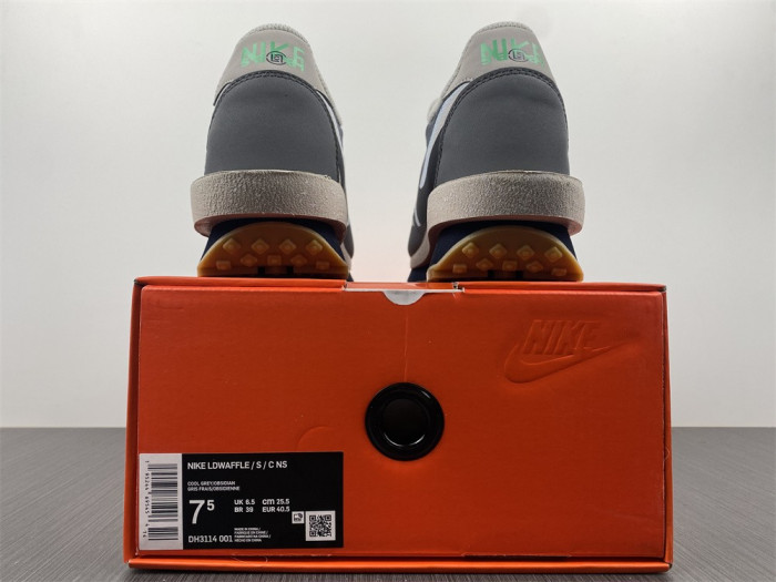 nike ld waffle sacai clot kiss of death 2 cool grey -dh3114-001