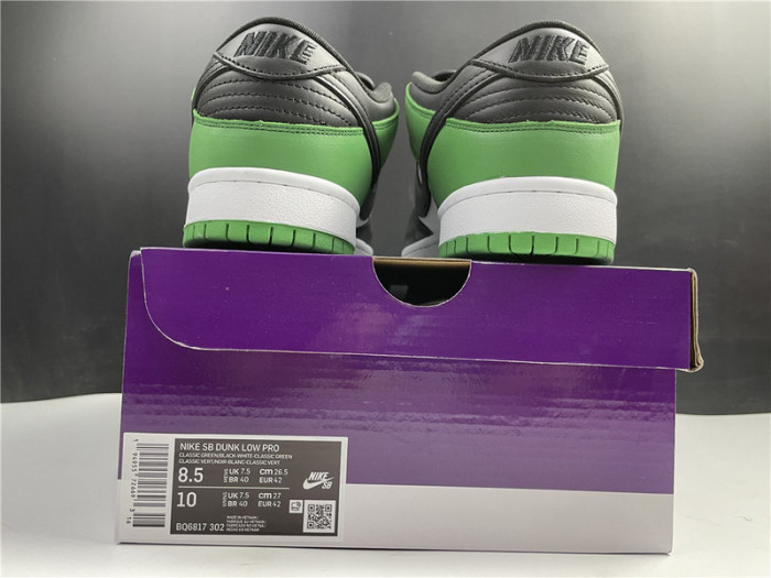 nike sb dunk low island green gum - bq6817-300