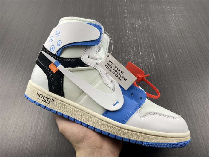 air jordan 1 xofw nrg ps5  aq0818-168