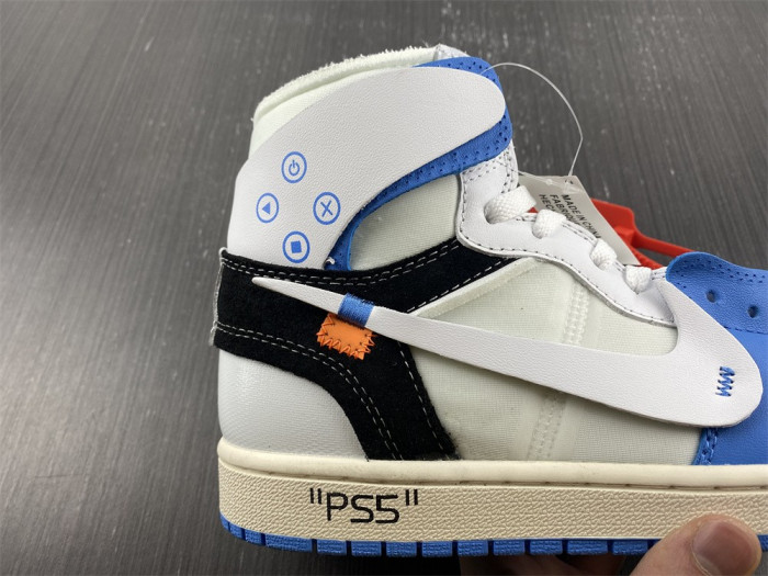 air jordan 1 xofw nrg ps5  aq0818-168