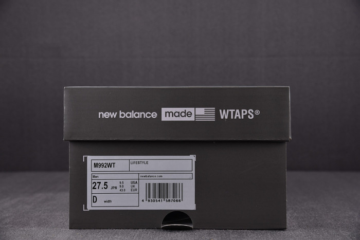 new balance 992 wtaps - m992wt