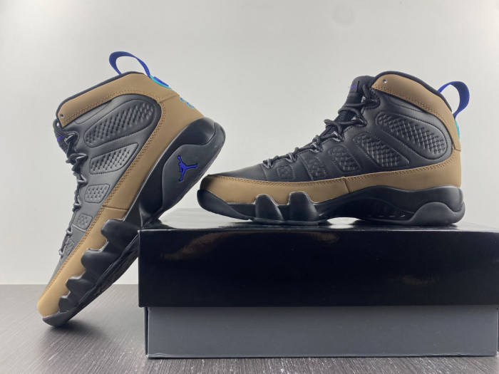 air jordan 9 olive concord ct8019-034