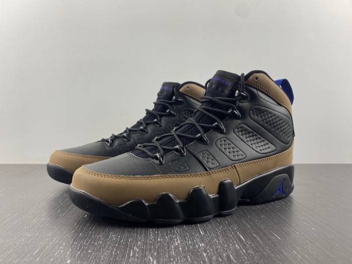 air jordan 9 olive concord ct8019-034