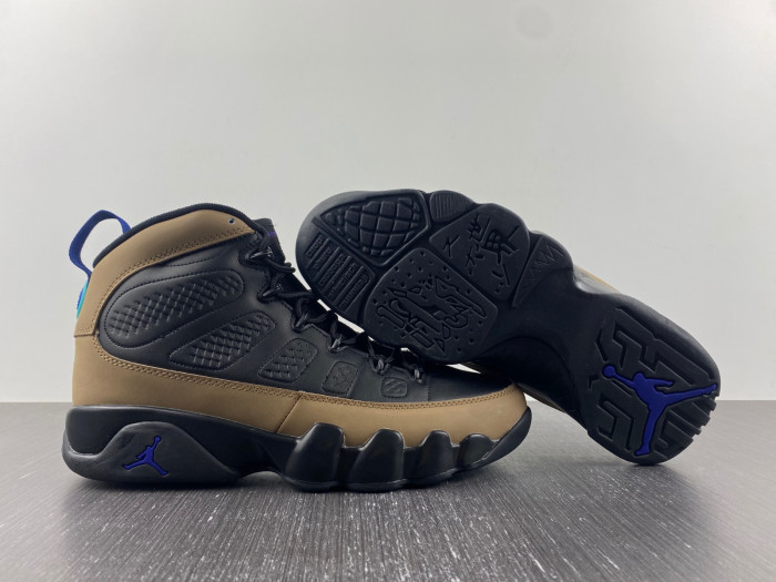 air jordan 9 olive concord ct8019-034